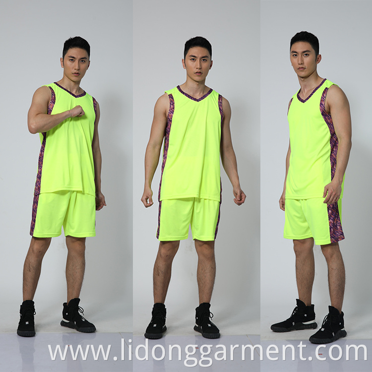 Cheap Custom Hot-Sale Blank Basketball Jerseys Uniform Design Color Blue